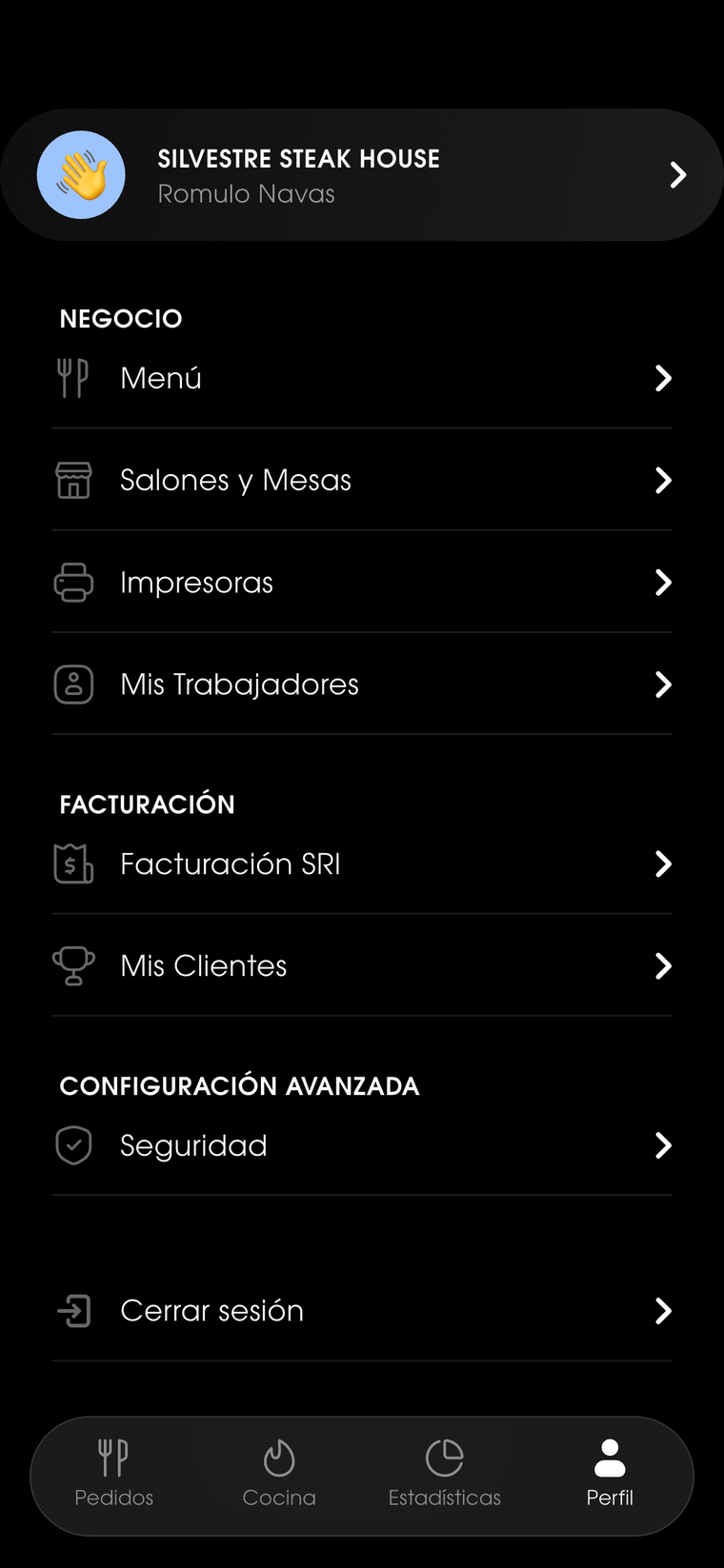 Configuración